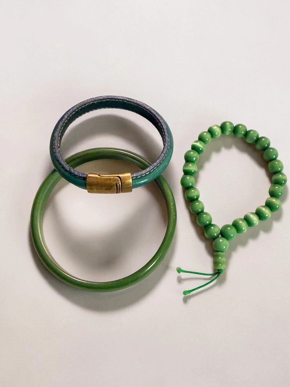 Green Bracelets - Picture 1 of 2